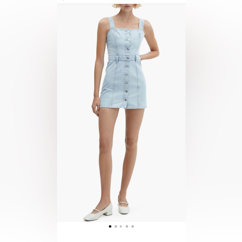 Mango Denim Dress